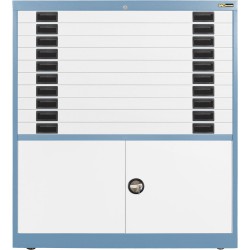 10x 3" Drawers / 2x 20" Bottom Doors