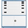 2x 3" + 2x 6" + 1x 12" Drawers / 2x 20" Bottom Doors