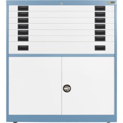 6x 3" + 1x 6" Drawers / 2x 26" Bottom Doors
