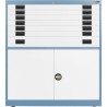 6x 3" + 1x 6" Drawers / 2x 26" Bottom Doors