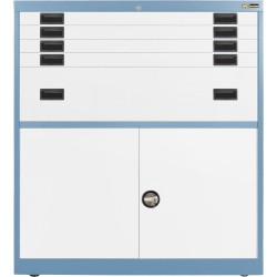 4x 3" + 1x 12" Drawers / 2x 26" Bottom Doors