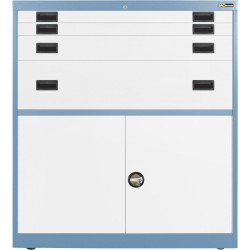 2x 3" + 1x 6" + 1x 12" Drawers / 2x 26" Bottom Doors