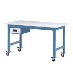 IAC Heavy Duty Steel Workbench Bundle2 - 30" x 48-72"