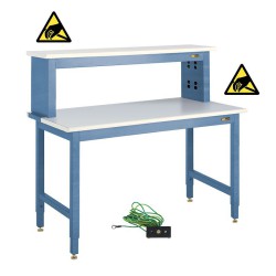IAC Heavy Duty Steel Workbench Bundle7 - 30-36" x 48-96"