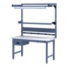 IAC Heavy Duty Steel Workbench Bundle11 - 30-36" x 48-72"