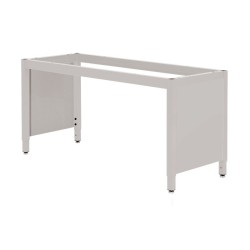 LAB TABLE FRAME - ADJUSTABLE or FIXED 30-36" (H) X 24-36" (W) X 48-96" (L) - w/End Panels