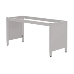 LAB TABLE FRAME - ADJUSTABLE or FIXED 30-36" (H) X 24-36" (W) X 48-96" (L) - w/End Panels