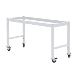 MOBILE LAB TABLE FRAME - ADJUSTABLE 30-36" (H) X 24-36" (W) X 48-96" (L)