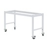 MOBILE LAB TABLE FRAME - ADJUSTABLE 30-36" (H) X 24-36" (W) X 48-96" (L)