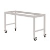 MOBILE LAB TABLE FRAME - ADJUSTABLE 30-36" (H) X 24-36" (W) X 48-96" (L)