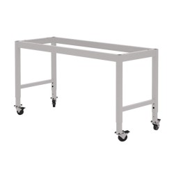MOBILE LAB TABLE FRAME - ADJUSTABLE 30-36" (H) X 24-36" (W) X 48-96" (L)