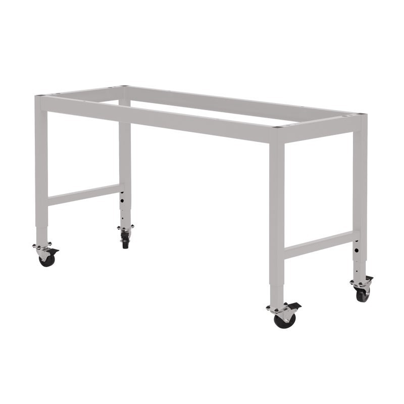 MOBILE LAB TABLE FRAME - ADJUSTABLE 30-36" (H) X 24-36" (W) X 48-96" (L)