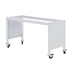MOBILE LAB TABLE FRAME - ADJUSTABLE 30-36" (H) X 24-36" (W) X 48-96" (L) w/End Panels