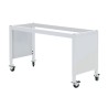 MOBILE LAB TABLE FRAME - ADJUSTABLE 30-36" (H) X 24-36" (W) X 48-96" (L) w/End Panels