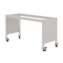 MOBILE LAB TABLE FRAME - ADJUSTABLE 30-36" (H) X 24-36" (W) X 48-96" (L) w/End Panels