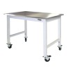 Mobile / Rolling Lab Table - Stainless Steel Top