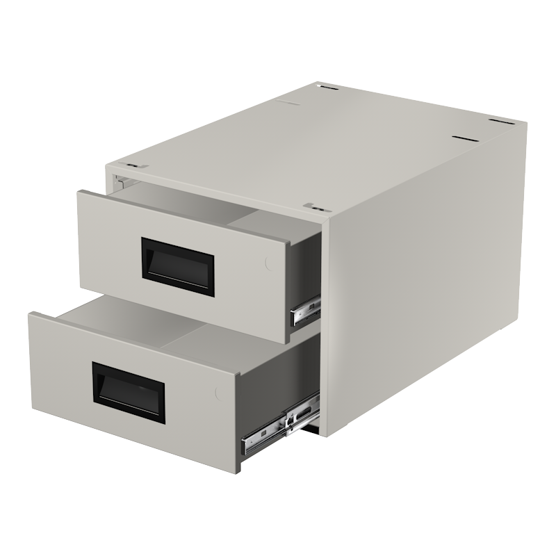 LT Double 6" Drawer w/lock
