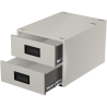 LT Double 6" Drawer w/lock