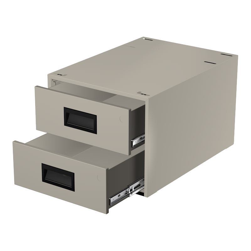 LT Double 6" Drawer w/lock