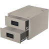 LT Double 6" Drawer w/lock