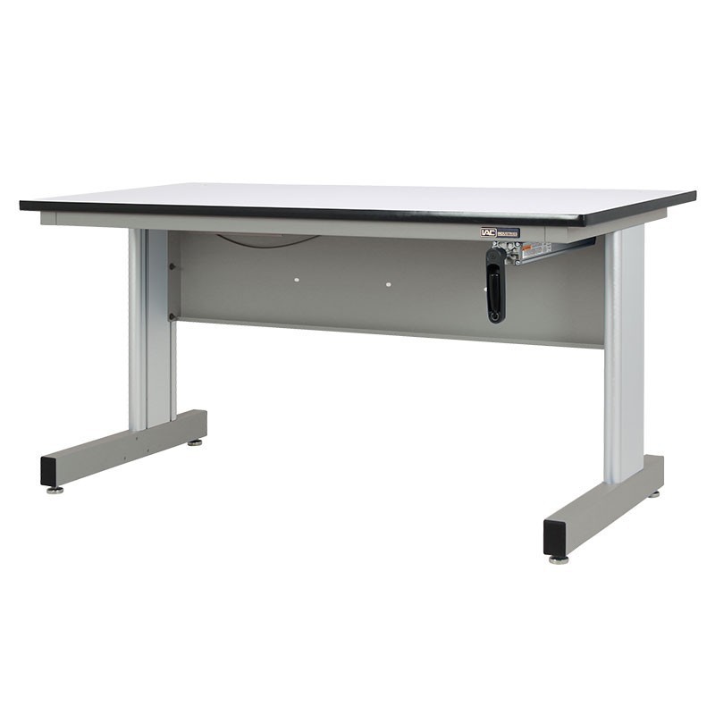 Hand Crank Height Adjustable Industrial Workbench – 30”D x 60”W