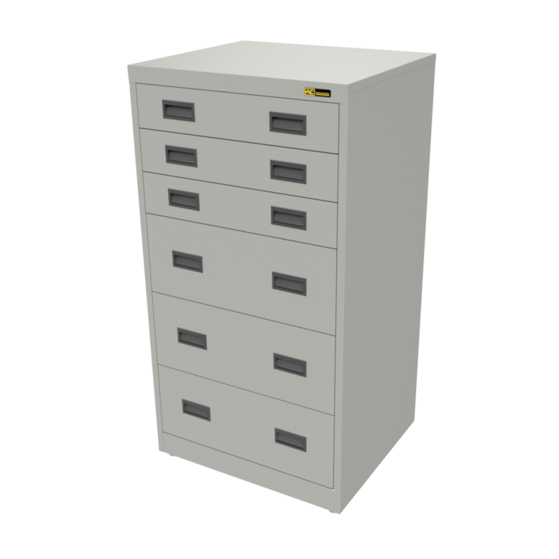 3x 6" + 3x 12" Drawers