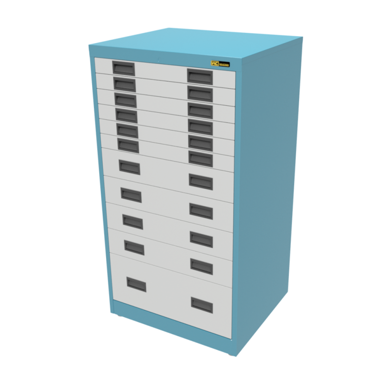 6x 3" + 4x 6" + 1x 12" Drawers