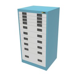 4x 3" + 5x 6" + 1x 12" Drawers