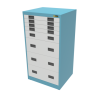 4x 3" + 1x 6" + 3x 12" Drawers