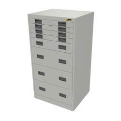 4x 3" + 1x 6" + 3x 12" Drawers