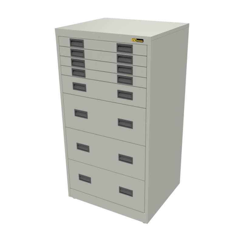 4x 3" + 1x 6" + 3x 12" Drawers