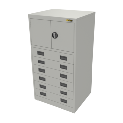 6x 6" Drawers / 2x 15" Top Doors