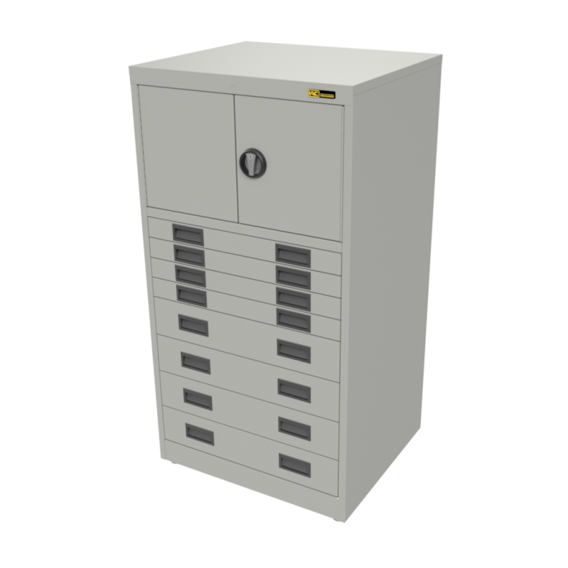 4x 3" + 4x 6" Drawers / 2x 15" Top Doors
