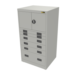 2x 3" + 3x 6" + 1x 12" Drawers / 2x 15" Top Doors