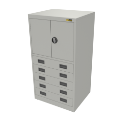 5x 6" Drawers / 2x 20" Top Doors