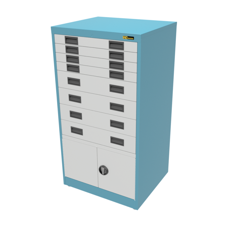 4x 3" + 4x 6" Drawers / 2x 15" Bottom Doors