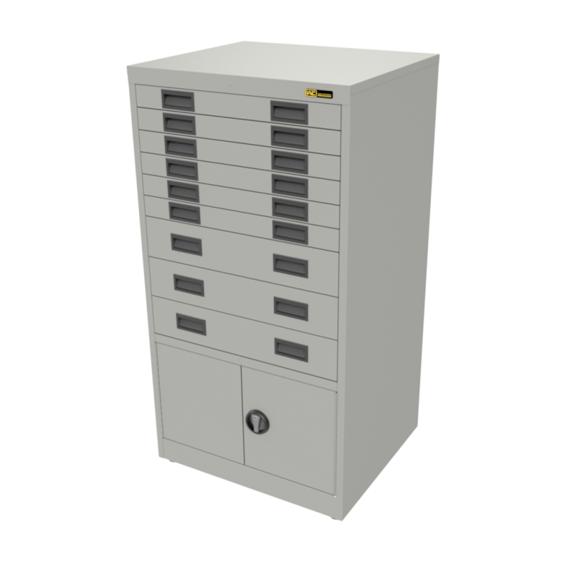 6x 3" + 3x 6" Drawers / 2x 15" Bottom Doors