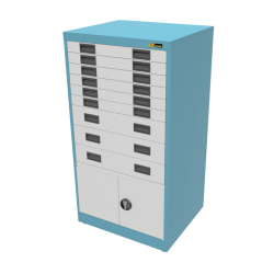 6x 3" + 3x 6" Drawers / 2x...
