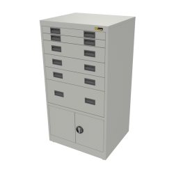 2x 3" + 3x 6" + 1x 12" Drawers / 2x 15" Bottom Doors