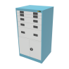 2x 3" + 2x 6" + 1x 12" Drawers / 2x 20" Bottom Doors