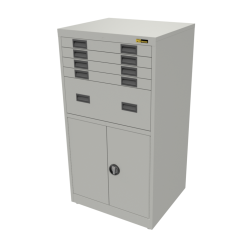 4x 3" + 1x 12" Drawers / 2x 26" Bottom Doors