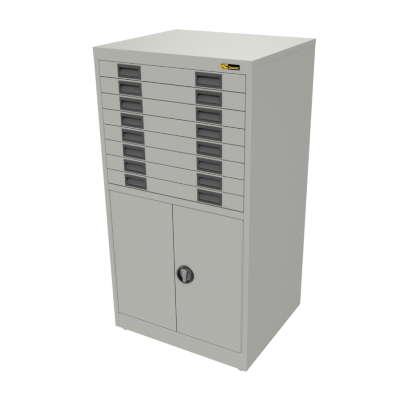 8x 3" Drawers / 2x 26" Bottom Doors