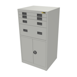 2x 3" + 1x 6" + 1x 12" Drawers / 2x 26" Bottom Doors