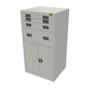 2x 3" + 1x 6" + 1x 12" Drawers / 2x 26" Bottom Doors
