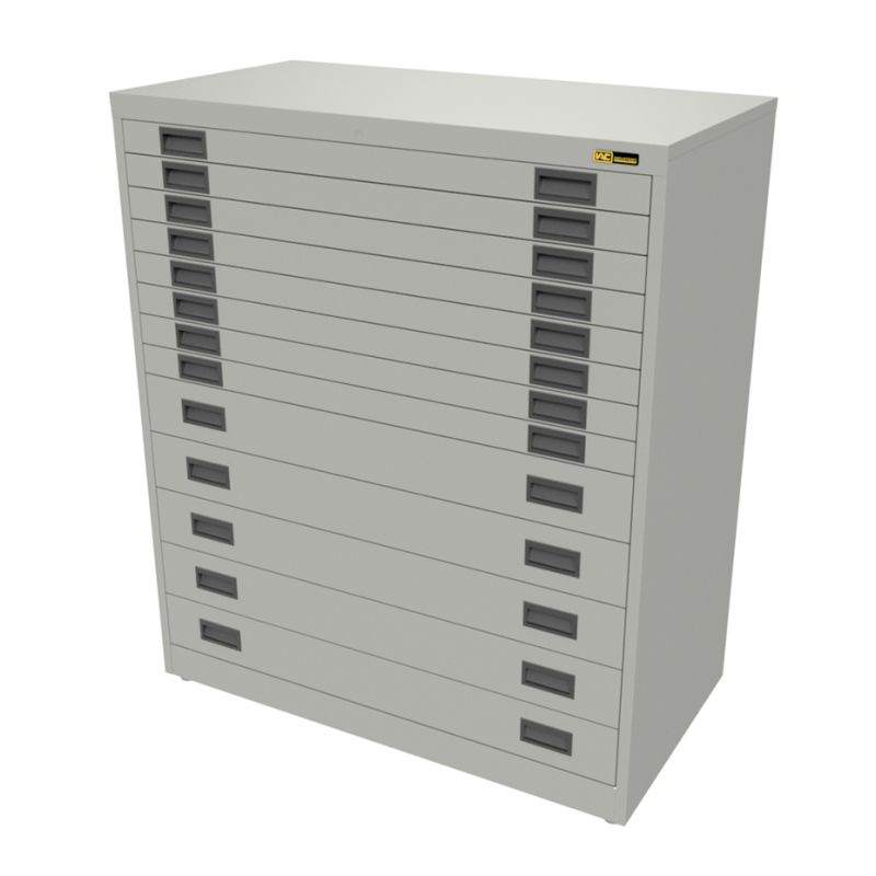 8x 3" + 5x 6" Drawers