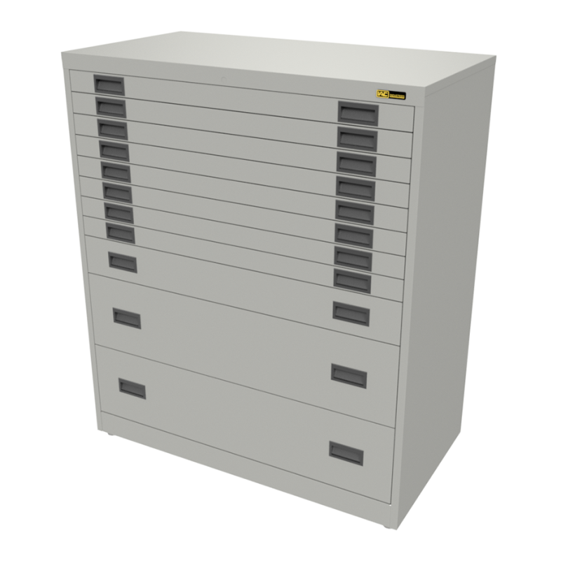8x 3" + 1x 6" + 2x 12" Drawers