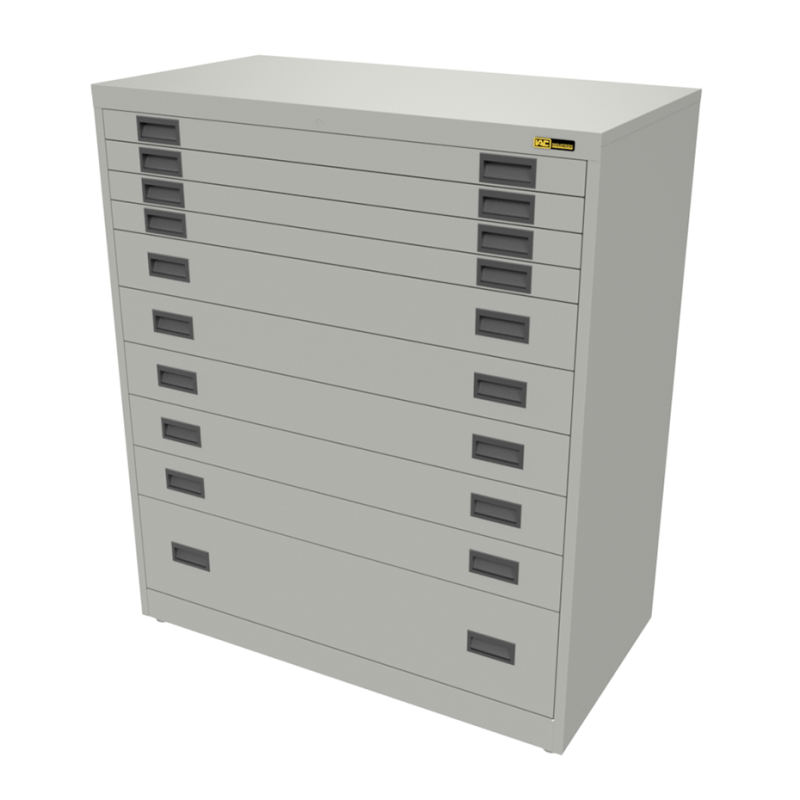 4x 3" + 5x 6" + 1x 12" Drawers