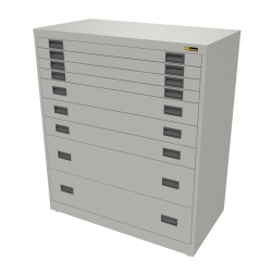 4x 3" + 3x 6" + 2x 12" Drawers