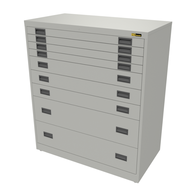 4x 3" + 3x 6" + 2x 12" Drawers