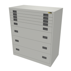 4x 3" + 1x 6" + 3x 12" Drawers